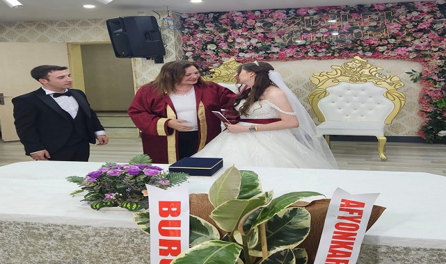 Afyon Basın Dünyasının Mutlu Günü; Müşerref ve Mustafa Çifti Dünya evine Girdi!